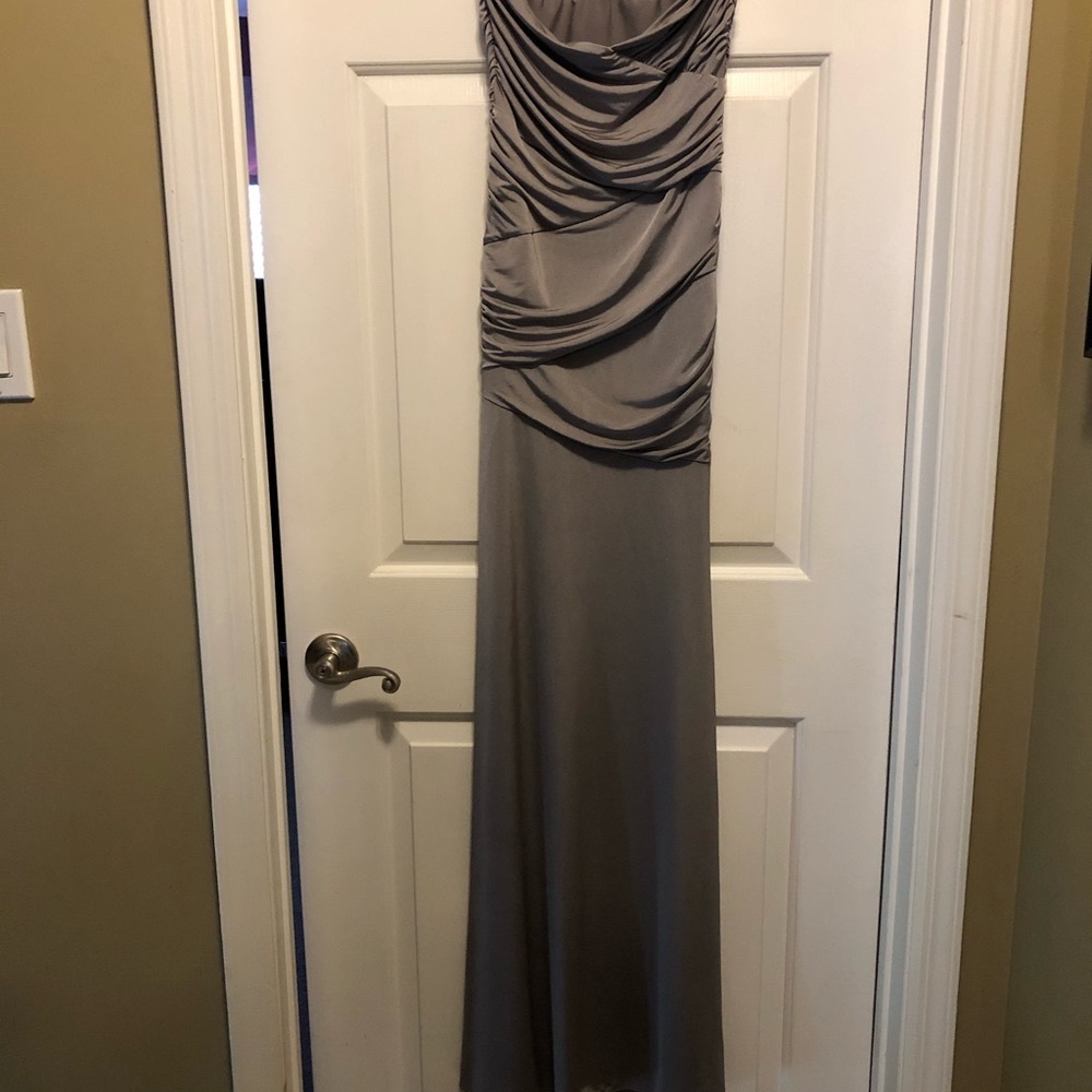 Sexy silver dress